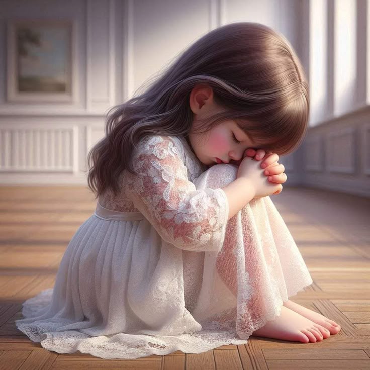 sad cute baby girl pics